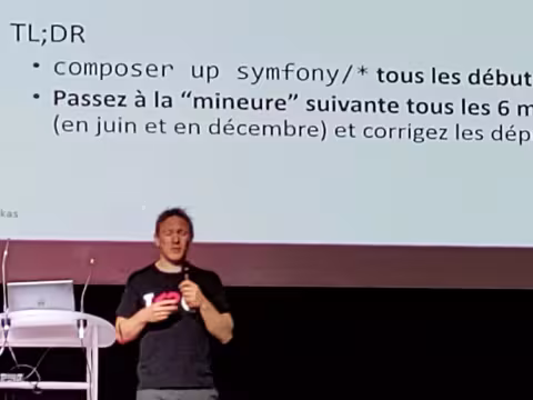 Conférence de Nicolas Grekas au Symfony Live 2022